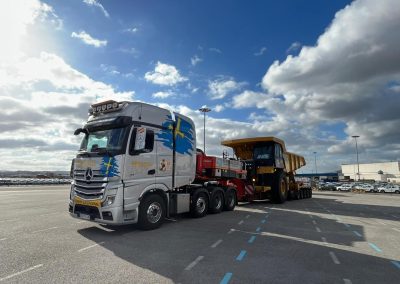 transporte especial de maquinaria
