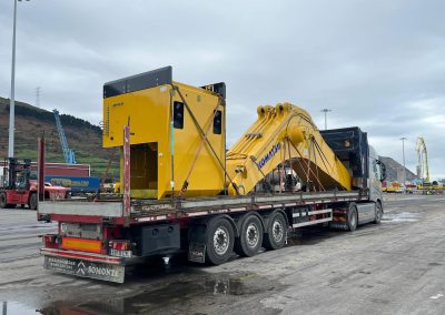 Transportes Renabal transporte de maquinaria pesada
